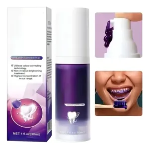 Crema Blanqueadora Dental V34 Corrector de Color – Sonrisa Más Brillante 😁