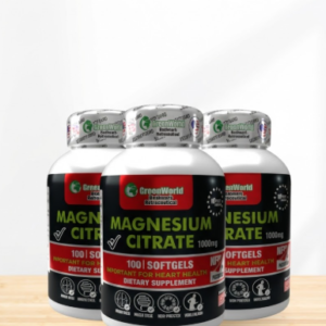 Citrato de Magnesio GreenWorld x3 – Apoyo Mineral Diario ⚖️